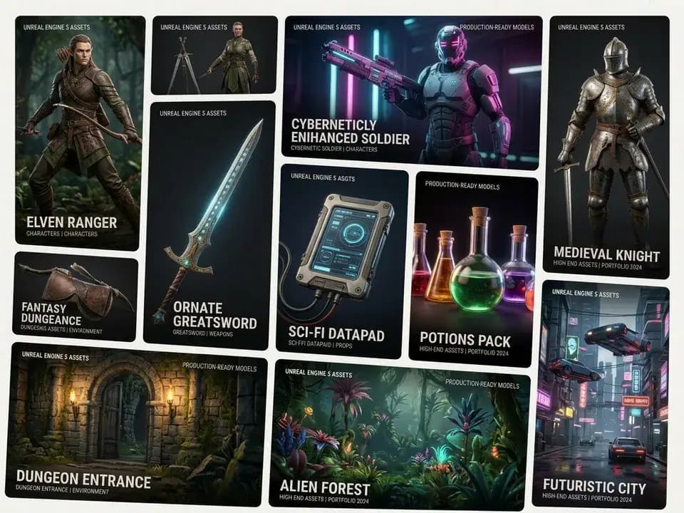 游戏资产设计示例