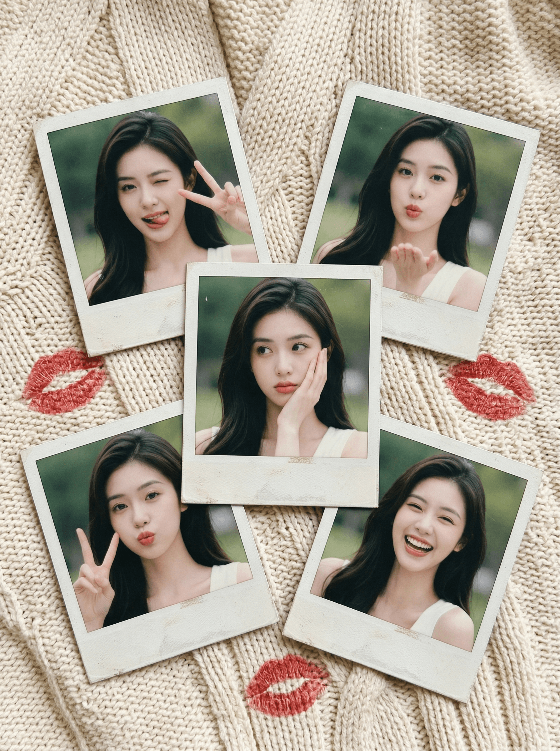 vintage polaroid portraits demo